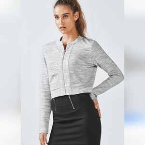 Fabletics Womens Gray Magnolia Jacket Size Large